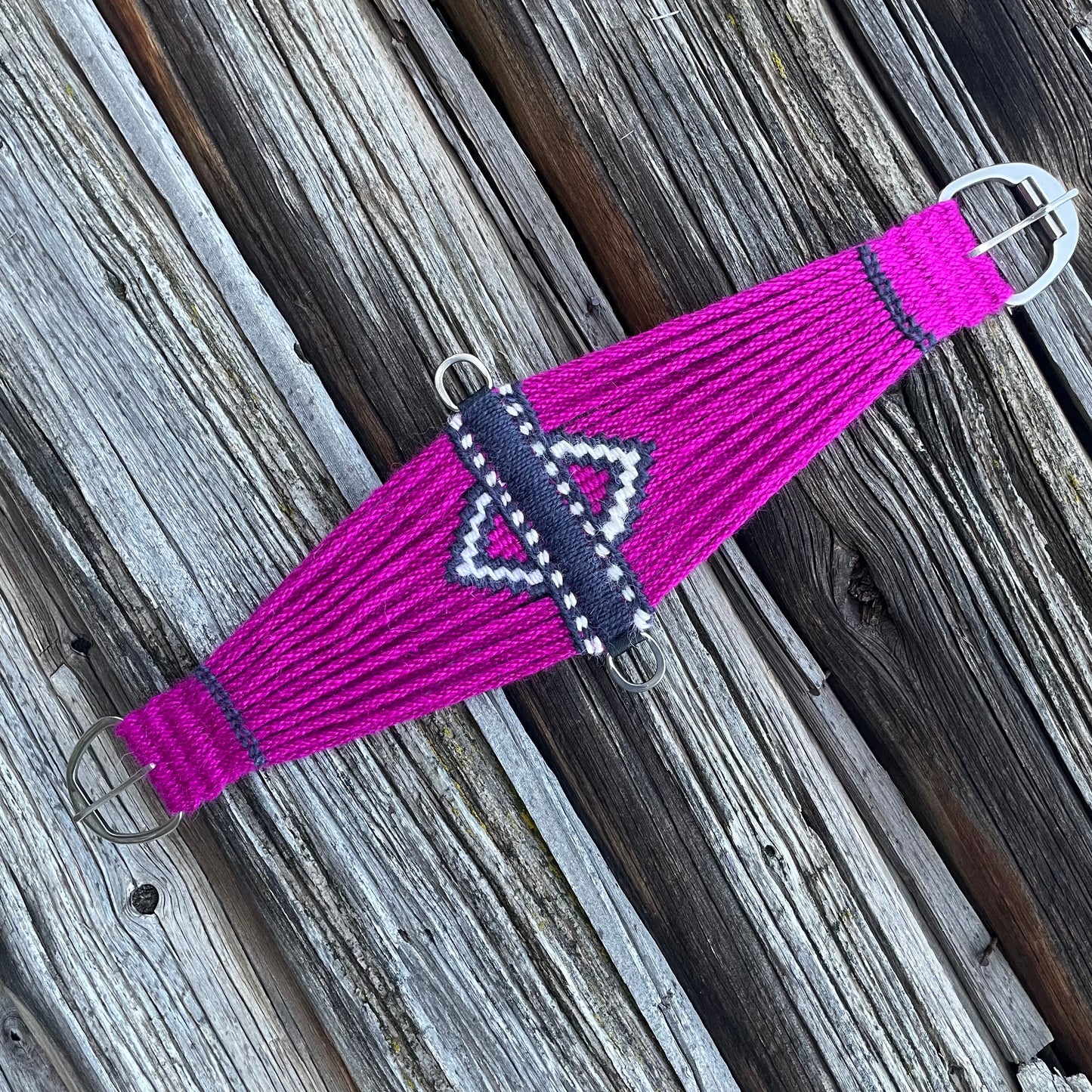 31” Roper Cinch “The Tickled Pink Panther” – 100% Mohair Cinch of Chaos