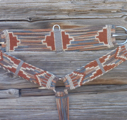 Mohair Breast Collar and 28" Straight Cinch Set