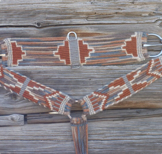 Mohair Breast Collar and 28" Straight Cinch Set
