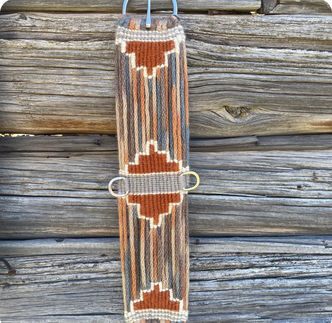 Mohair Breast Collar and 28" Straight Cinch Set