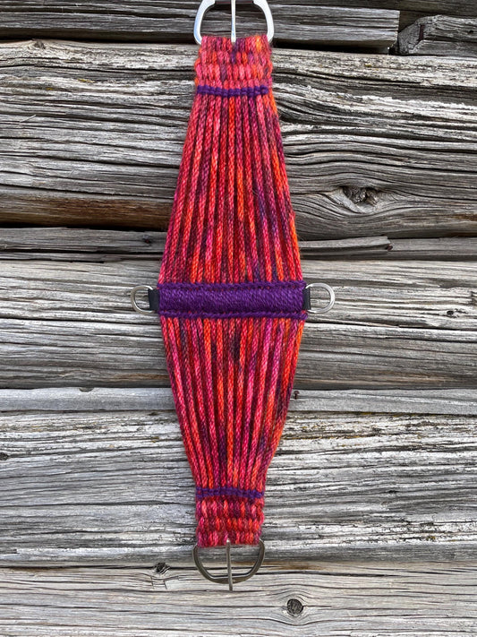 30” Mohair Roper Cinch— tie-dye