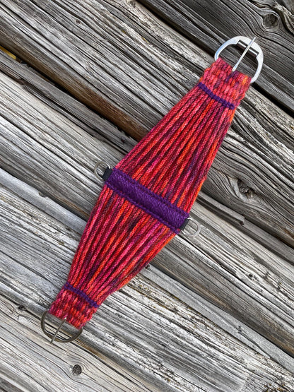 30” Mohair Roper Cinch— tie-dye